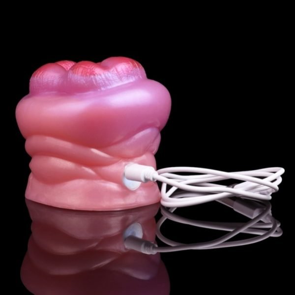 Leopard-Taschenmuschi mit Vibration – Sanfte Massage für den Penis & zärtliche Fantasien – Bild 8