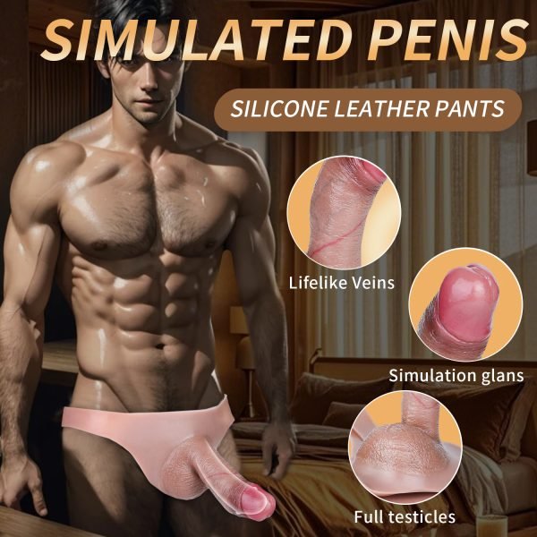 Realistischer 7-Zoll-Penis-Überzug – Silikon-Verlängerung für Männer – Bild 2