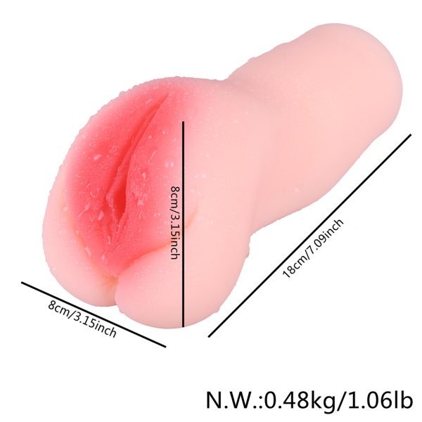 Promi Dany Realistische Silikon Taschenmuschi – Handfestes Vergnügen im Flugzeugbecher-Format – Bild 3