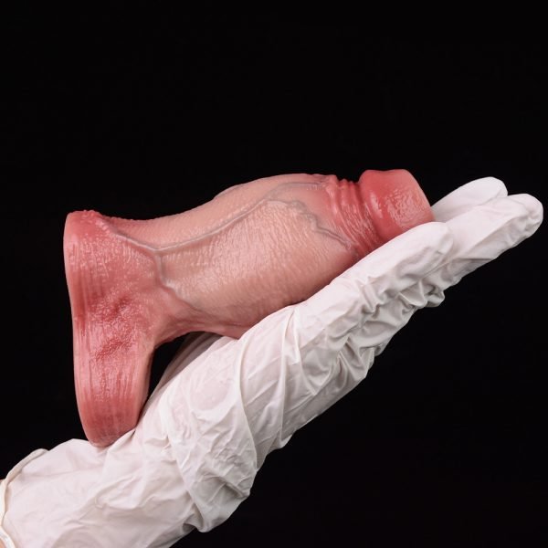 Massiver Silikon-Mikropenis – Die Kunst der Kürze und Stärke, speziell für den 5-Zoll-Penis entwickelt – Bild 5