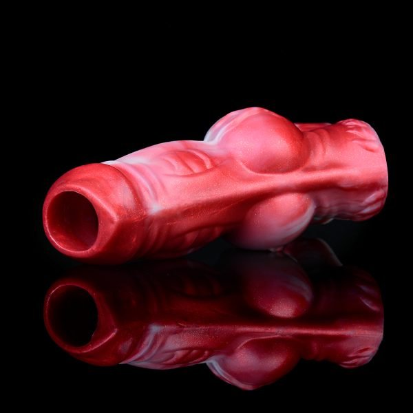 Halboffener 6-Zoll-Mikropenis – realistischer Silikon-Cock-Extender – Bild 5