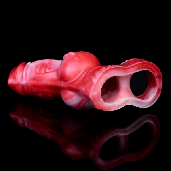 Halboffener 6-Zoll-Mikropenis – realistischer Silikon-Cock-Extender – Bild 6