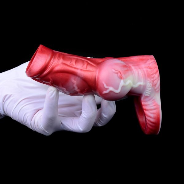 Halboffener 6-Zoll-Mikropenis – realistischer Silikon-Cock-Extender – Bild 8