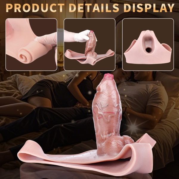 Silikon 6,5-Zoll-Blutpenis-Hose – Pro Extender für Männer zur Vergrößerung und Dominanz – Bild 2