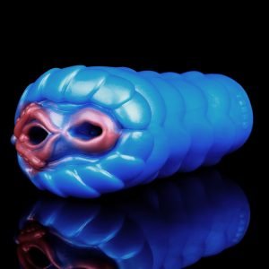 Insektenhafte Alien-Fantasie – Vibrierender Taschenmuschi-Masturbator mit Spiralpanzer