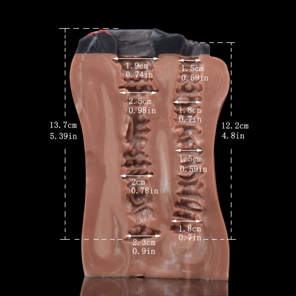 Brown Horse Fantasie Taschenmuschi – Realistische Silikon-Scheide für Masturbation und Massage – Bild 10