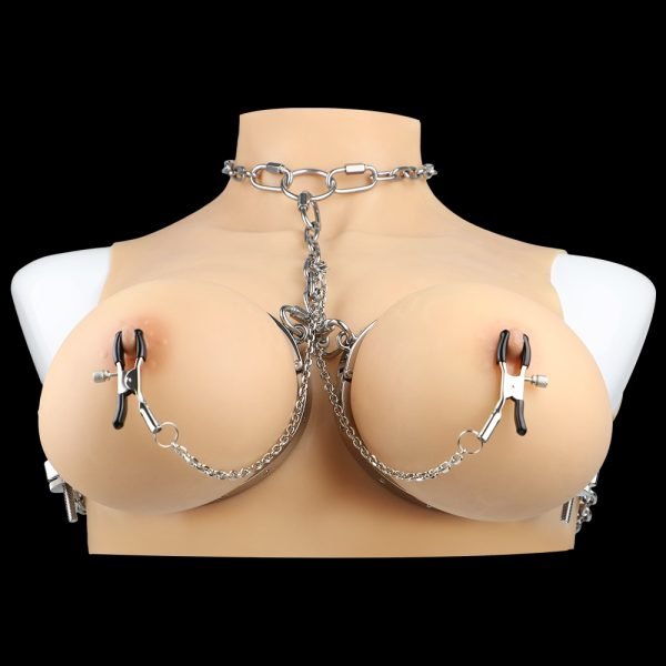 Metallische BDSM-Nippelklemmen – Edelstahlfessel für extreme Kontrolle & kinky Lust – Bild 4