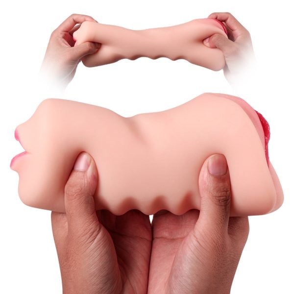 Realistische Kitagawa Keiko Doppelport-Taschenmuschi – Silikon-Vaginal-Masturbator – Bild 8