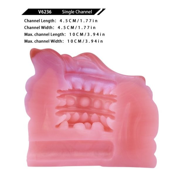 Antilopen-Taschenmuschi Penistrainer – Realistisches Silikon für intensive Kopulation – Bild 13