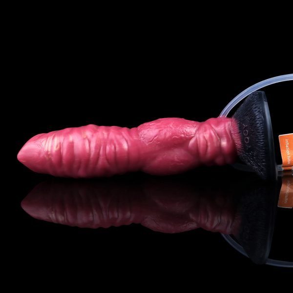 Aufblasbarer Fantasy-Dildo – Hundeknoten mit ejakulierender Verankerung – Bild 5