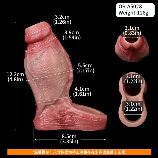 Massiver Silikon-Mikropenis – Die Kunst der Kürze und Stärke, speziell für den 5-Zoll-Penis entwickelt – Bild 7
