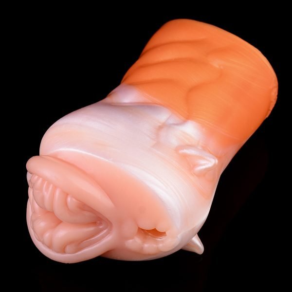 Rote Fuchs Fantasie Silikon Masturbationsbecher - Starkes Umhüllungsgefühl für Männer – Bild 2