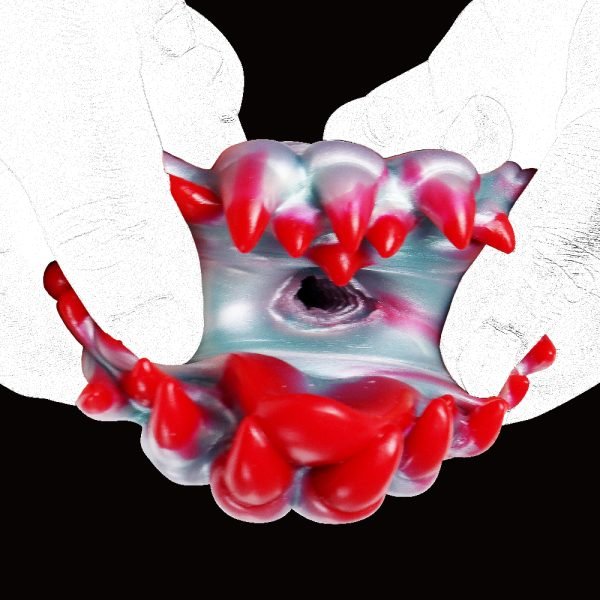 Fantasy Alien Taschenmuschi aus Silikon – Penismassager & Masturbator für Männer – Bild 9