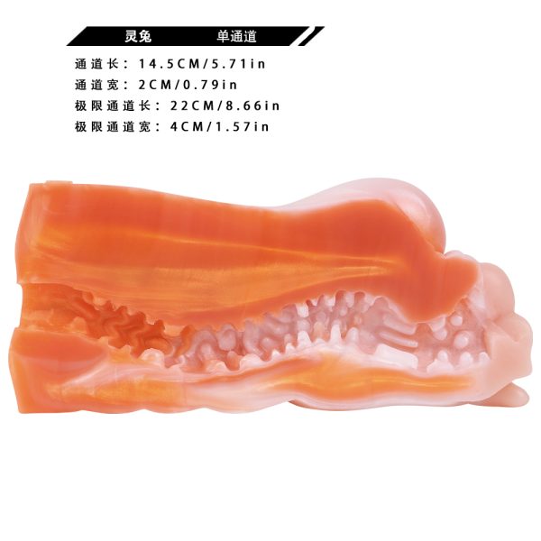 Corgi Silikon Fantasie Taschenmuschi – Leichtes Handling, sanfte Penis-Massage für Männer – Bild 11