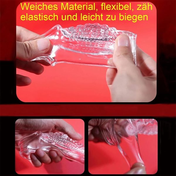 Transparente Silikon-Penishülle 4,5 Zoll – Doppelte Aufrüstung für verlängerte und verstärkte Erektionen – Bild 7