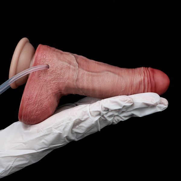 Hautfarbener Silikon-Aufblashoden mit Spritzfunktion – Multifunktionales Stimulationswerkzeug – Bild 7