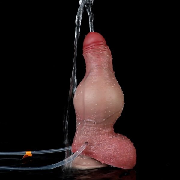 Hautfarbener Silikon-Aufblashoden mit Spritzfunktion – Multifunktionales Stimulationswerkzeug – Bild 8