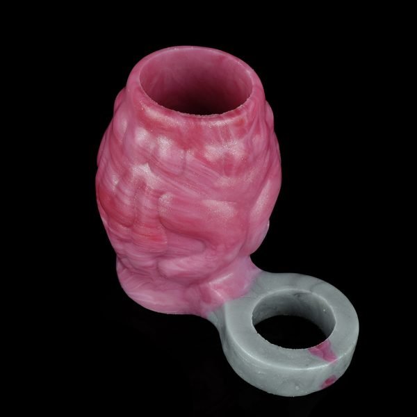 Anti-Rutsch-Ring-Silikonhülle – stabiler beschnittener penis Extender für echte Männlichkeit – Bild 8