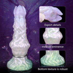 Fantasie-Analplug mit Eizellen-Ausstoß – realistischer spritzender Silikon-Sextoy