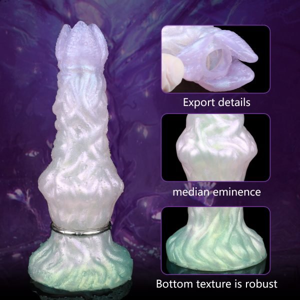 Fantasie-Analplug mit Eizellen-Ausstoß – realistischer spritzender Silikon-Sextoy
