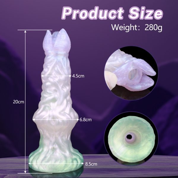 Fantasie-Analplug mit Eizellen-Ausstoß – realistischer spritzender Silikon-Sextoy – Bild 13