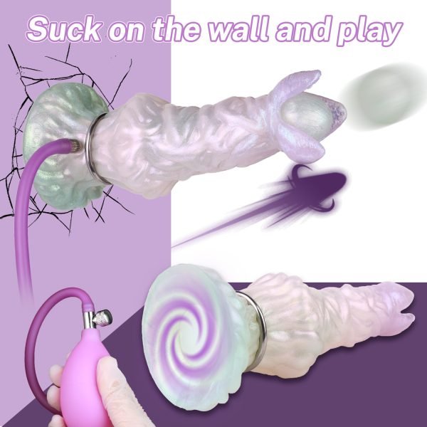 Fantasie-Analplug mit Eizellen-Ausstoß – realistischer spritzender Silikon-Sextoy – Bild 15