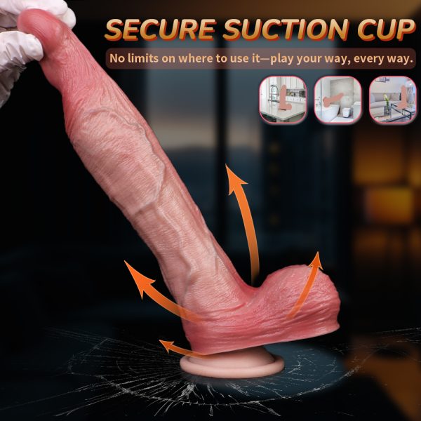 7-Zoll-Penis-Dildo – Für tiefes vaginales Vergnügen und intensive Selbstbefriedigung – Bild 13