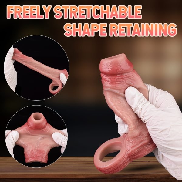Realistischer Silikon-Blutpenis – Komfortabler Penis Extender mit naturgetreuem Gefühl – Bild 13