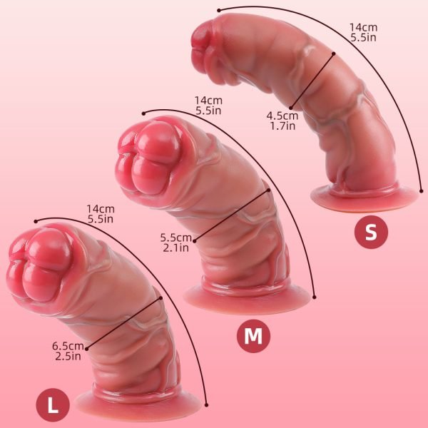 Fantasie-inspirierter Anal-Dildo – Aktivierendes Silikonspielzeug für vaginale Masturbation – Bild 2