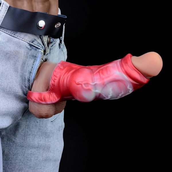 Halboffener 6-Zoll-Mikropenis – realistischer Silikon-Cock-Extender