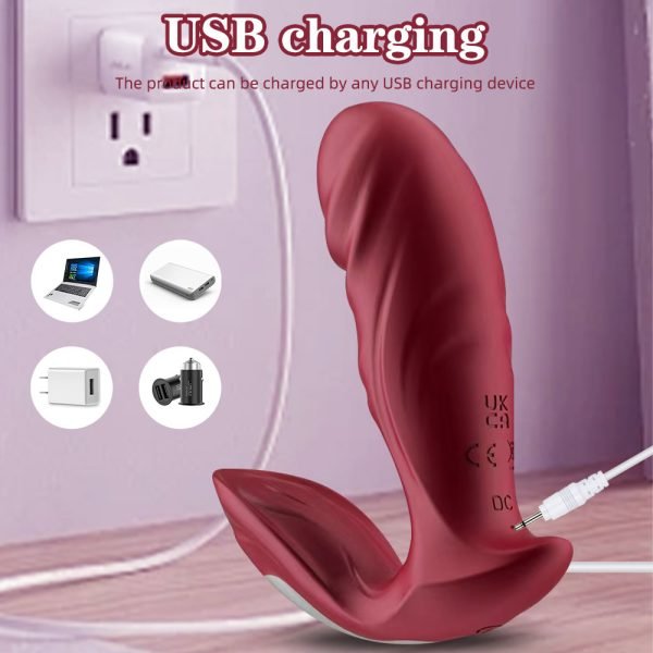 Einführbarer Vibrator in Penisform – 3in1 Masturbator für Frauen – Bild 5