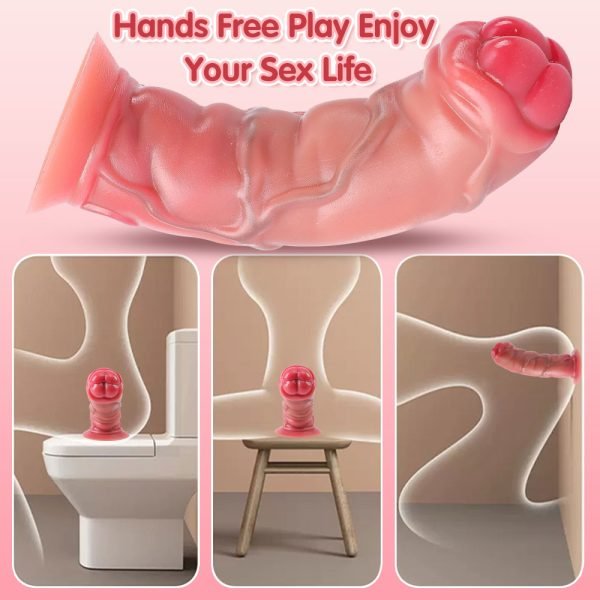 Fantasie-inspirierter Anal-Dildo – Aktivierendes Silikonspielzeug für vaginale Masturbation – Bild 7