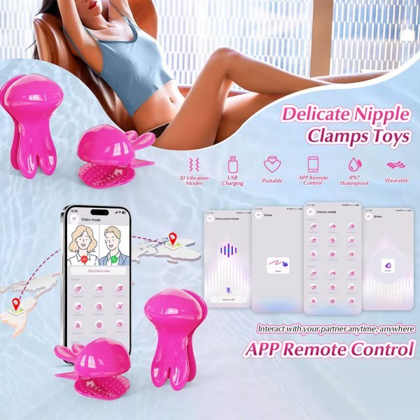 APP-gesteuerte vibrierende Titten Fick – Lustvolle Innovation für BDSM & Fesselspiele – Bild 8