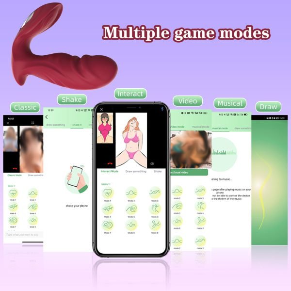 Einführbarer Vibrator in Penisform – 3in1 Masturbator für Frauen – Bild 9