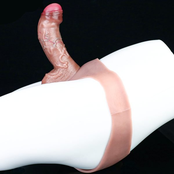 Silikon-Hose mit riesigem mikropenis – ideal für 5.5-Zoll-Penisse geeignet – Bild 14