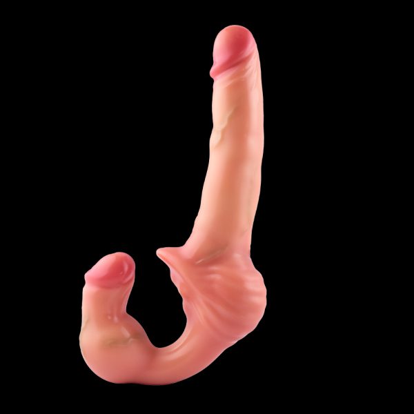 Exklusiver tragbarer Silikon-Doppeldildo für lesbische Paare – Ein Werkzeug für körperliche Resonanz und doppelte Ekstase – Bild 8