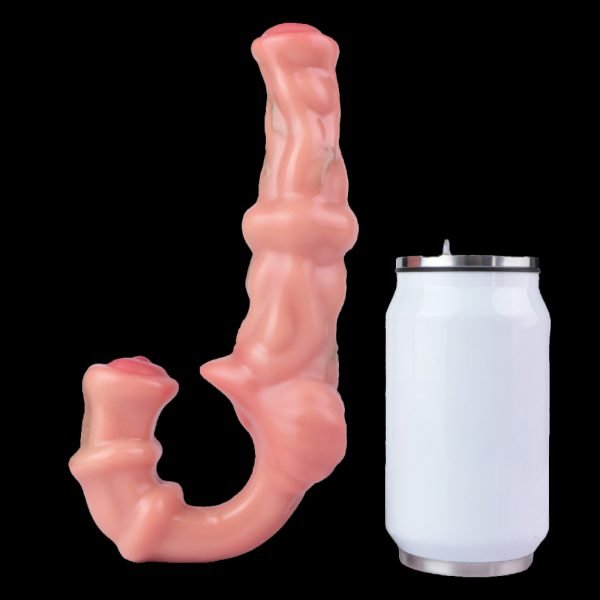 Tragbarer Vibrations-Doppeldildo – Das resonante Lustinstrument für lesbische Paare – Bild 12