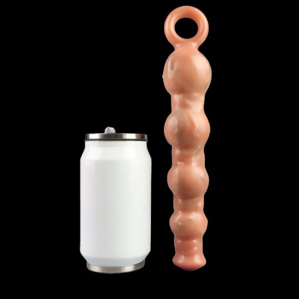 Anal Beads Fantasy Dildo Plug – Vibrator aus Silikon für vaginale Selbststimulation bei Frauen – Bild 9