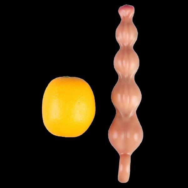 Vibrierender Analplug mit Anal Beads – Silikon-Fantasie-Dildo für Sie & Ihn – Bild 8