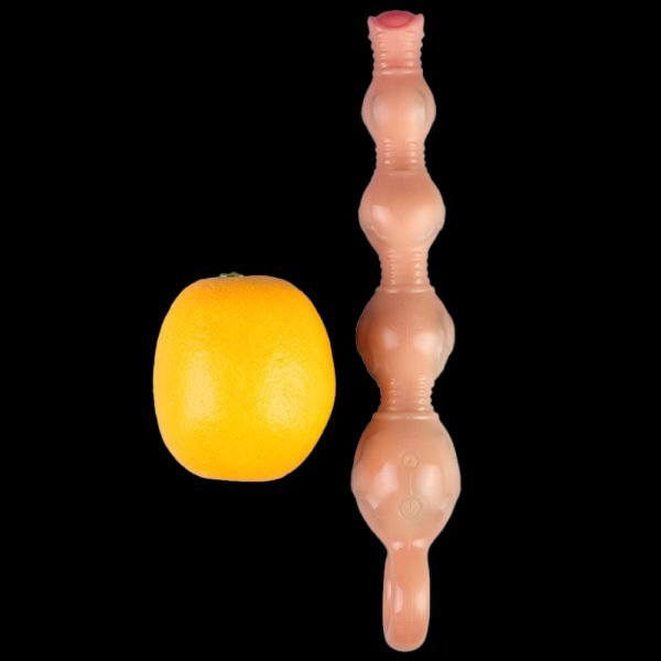 Silicon Dreifach Analbeads Vibrations-Dildo – Vaginastimulation für Frauen – Bild 6