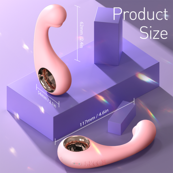 Fantasy Dildo G-Punkt Silikon Vibrator – Stimulierendes Vagina-Sexspielzeug für Frauen – Bild 2