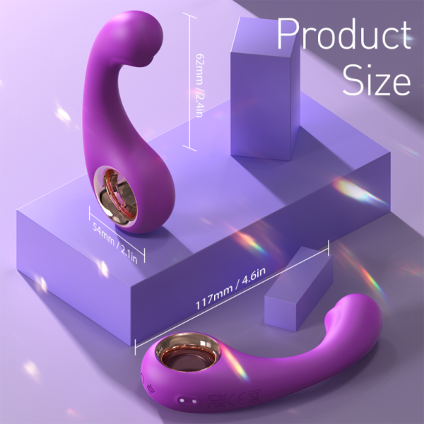 Fantasy Dildo G-Punkt Silikon Vibrator – Stimulierendes Vagina-Sexspielzeug für Frauen – Bild 4