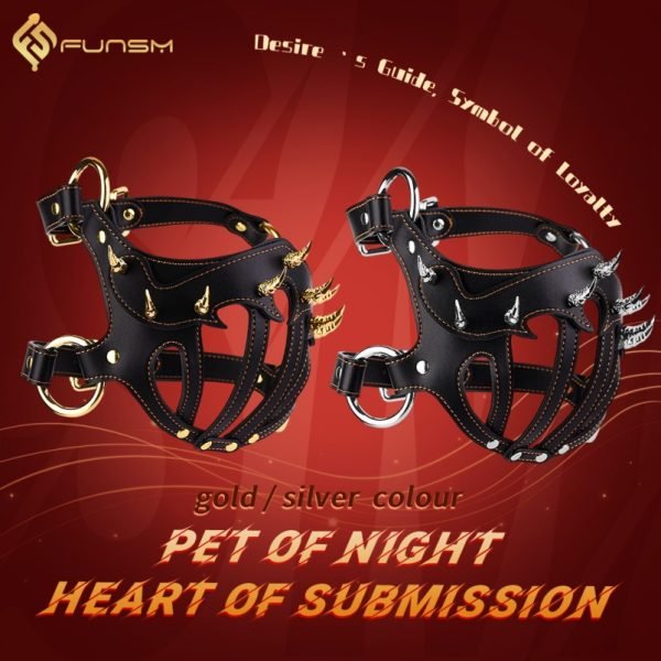 Strapon BDSM Bondage Fantasie Maske - Rauher Sex Paare Femdom Spielzeug – Bild 10