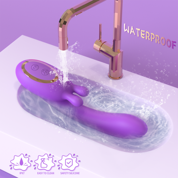 Multifunktionaler Dildo G-Punkt Vibrations-Massage-Stab – Vielseitiges Silikon-Sexspielzeug für Frauen – Bild 8