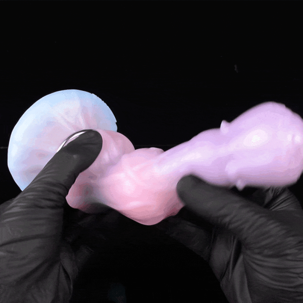 Fantastisches Monster Kugel Aufblasbarer Dildo - Weibliche Vagina Dehnungsinstrument – Bild 4