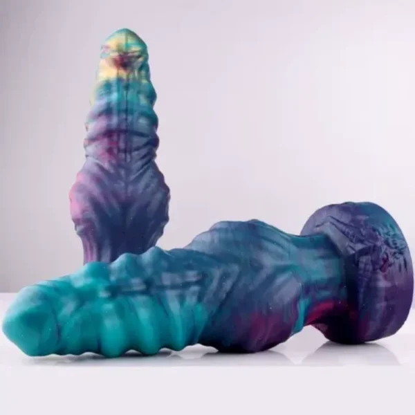 13 Inch Spiral Riesiges Dragondildo Mit Saugnapf – Geeignet Für Weibliche Anal- Und Vaginale Dehnung – Bild 2