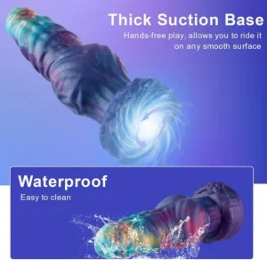 13 Inch Spiral Riesiges Dragondildo Mit Saugnapf – Geeignet Für Weibliche Anal- Und Vaginale Dehnung