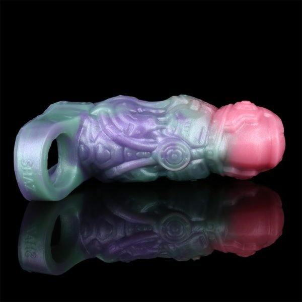 Männlicher Vaginapenis Verdickung - Glänzende Silikon-Penis-Vergrößerungsspielzeug – Bild 5