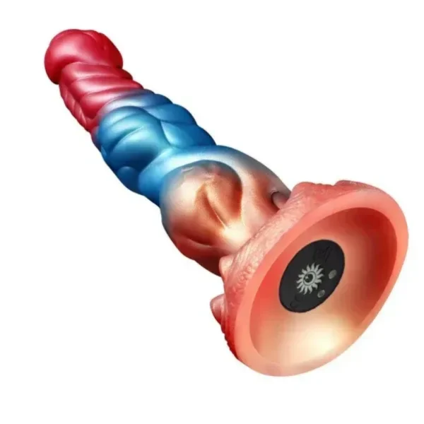 Vibrierendes Fantasy-Dragondildo – Einführbares Stimulationsspielzeug für den weiblichen G-Punkt – Bild 5