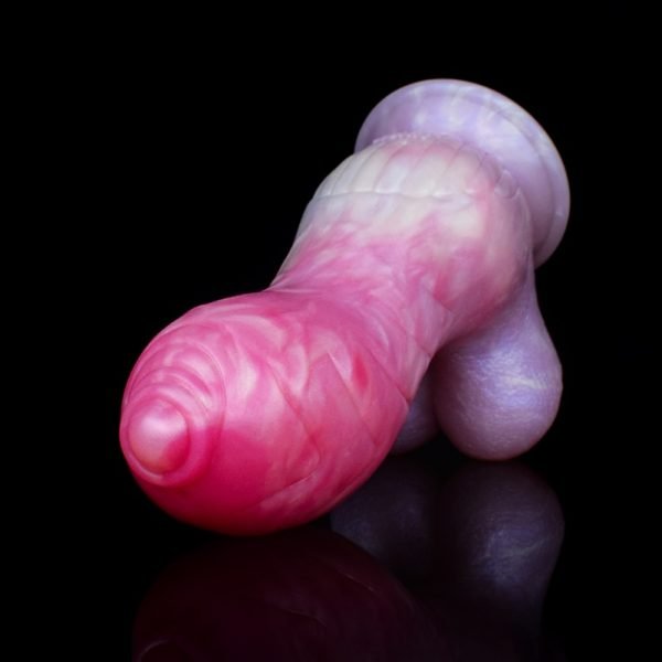 Monster Fantasy Pink Dragon Dildo - Vaginaler Einführ-Masturbator für Frauen – Bild 4